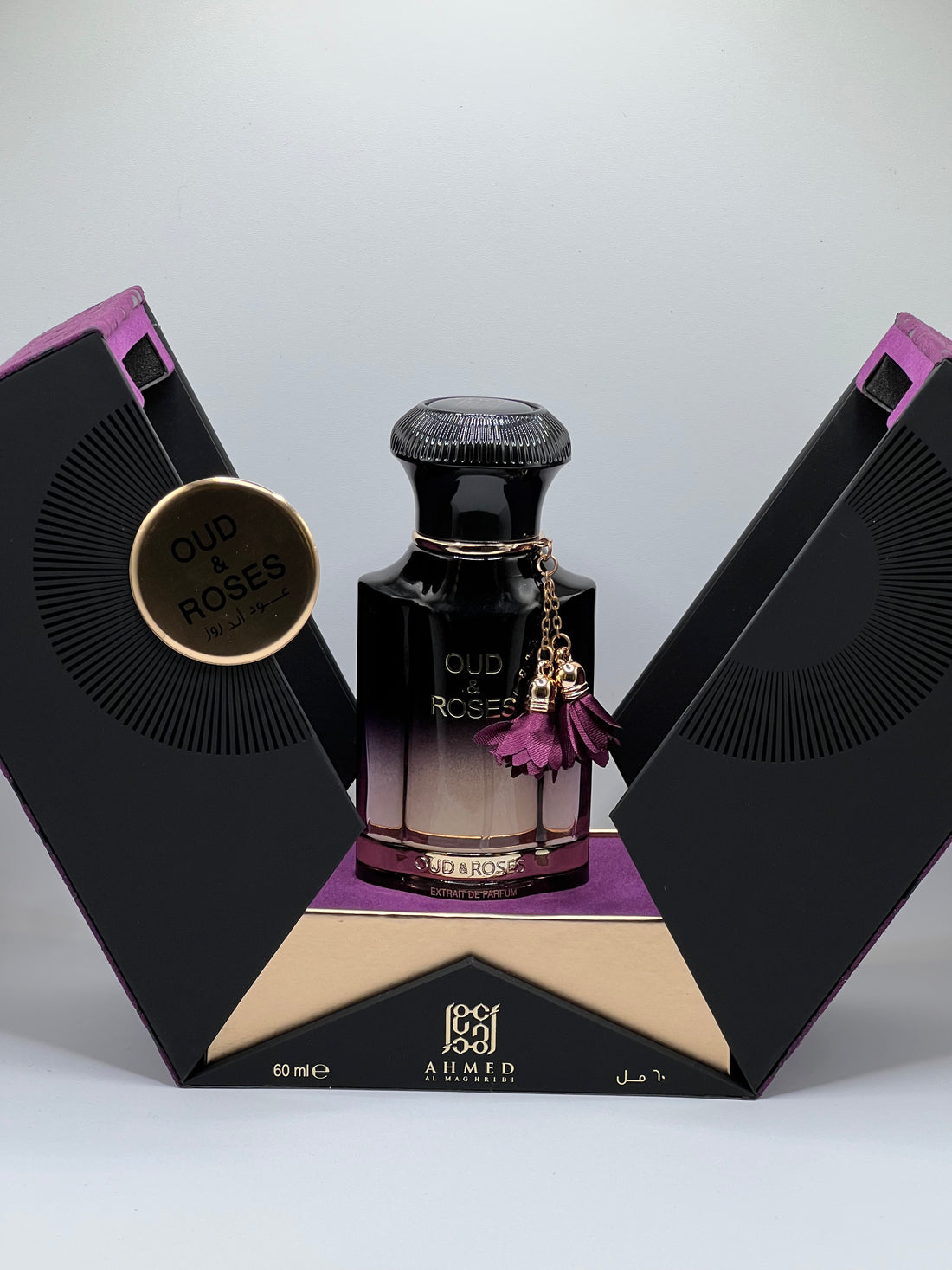 Ahmed Al Maghribi Oud & Roses Eau de Parfum Unisex 60ml