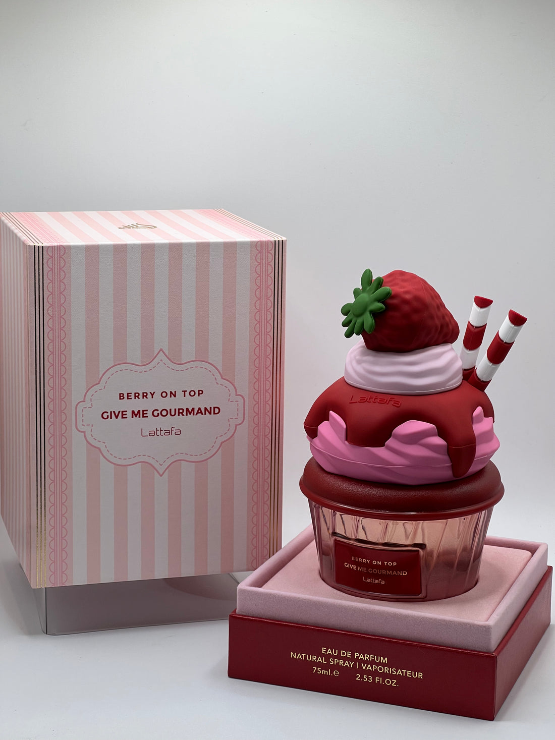 Lattafa 'GIVE ME GOURMAND' Berry On Top Eau de Parfum Unisex 75ml