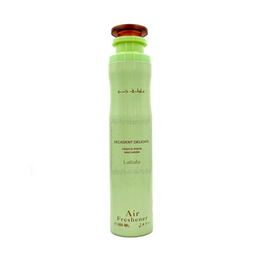 Lattafa Decadent Delights Choco Pista Macaron deodorante ambiente