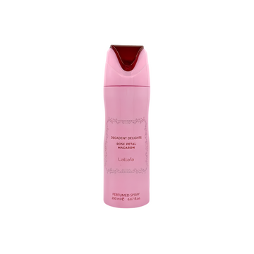 Lattafa Decadent Delights Rose Petal deodorante corpo