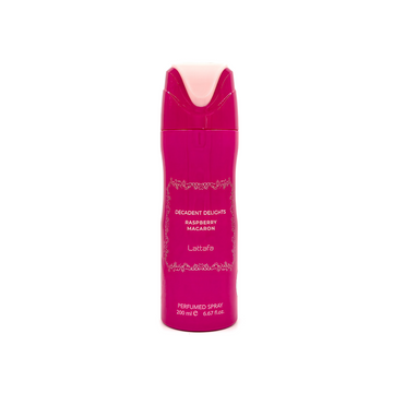 Lattafa Decadent Delights Raspberry Macaron deodorante corpo