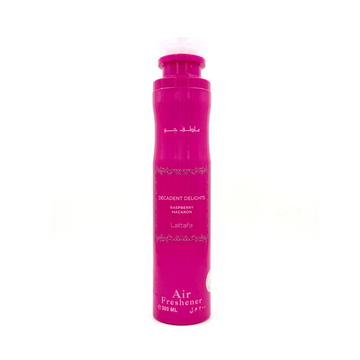 Lattafa Decadent Delights raspberry macaron deodorante ambiente